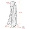 Pouzdro na housle 1/4 Leonardo Student VC-1414-BU - 3