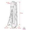 Pouzdro na housle 3/4 Leonardo Student VC-1434-BU - 3
