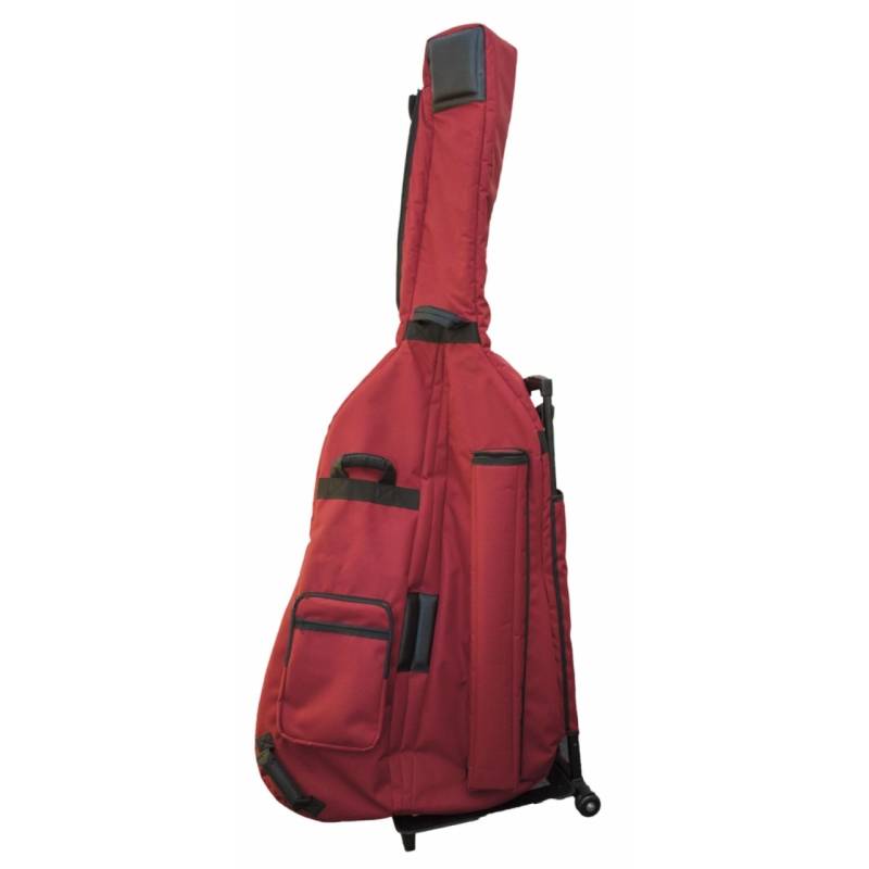 Pouzdro na kontrabas 3/4 s vozíkem Petz PBT 3/4 - 1