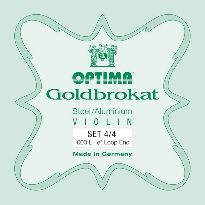 Struny na housle 4/4 sada Optima Goldbrokat 1000-44-L