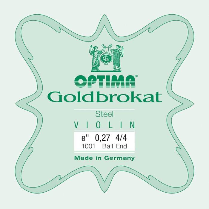Struna na housle E 4/4 Optima Goldbrokat 1001-HB