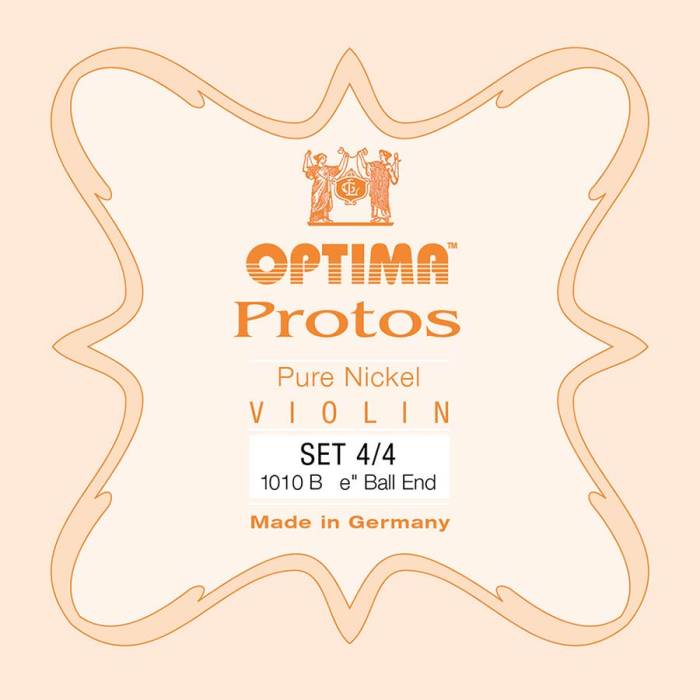 Struny na housle 4/4 sada Optima Protos 1010-44