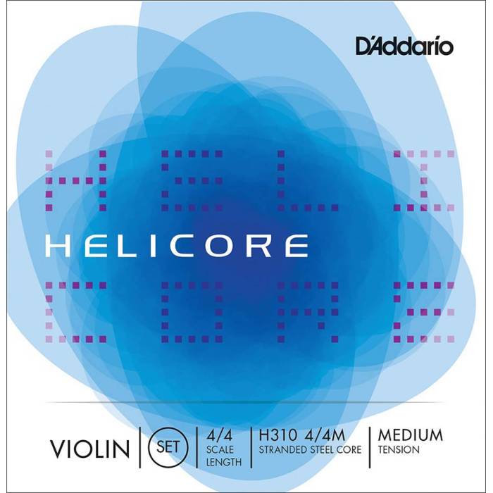 Struny na housle: D'Addario Helicore H310-44M Struny na housle 4/4 Struny na housle 4/4 D'Addario Helicore H310-44M