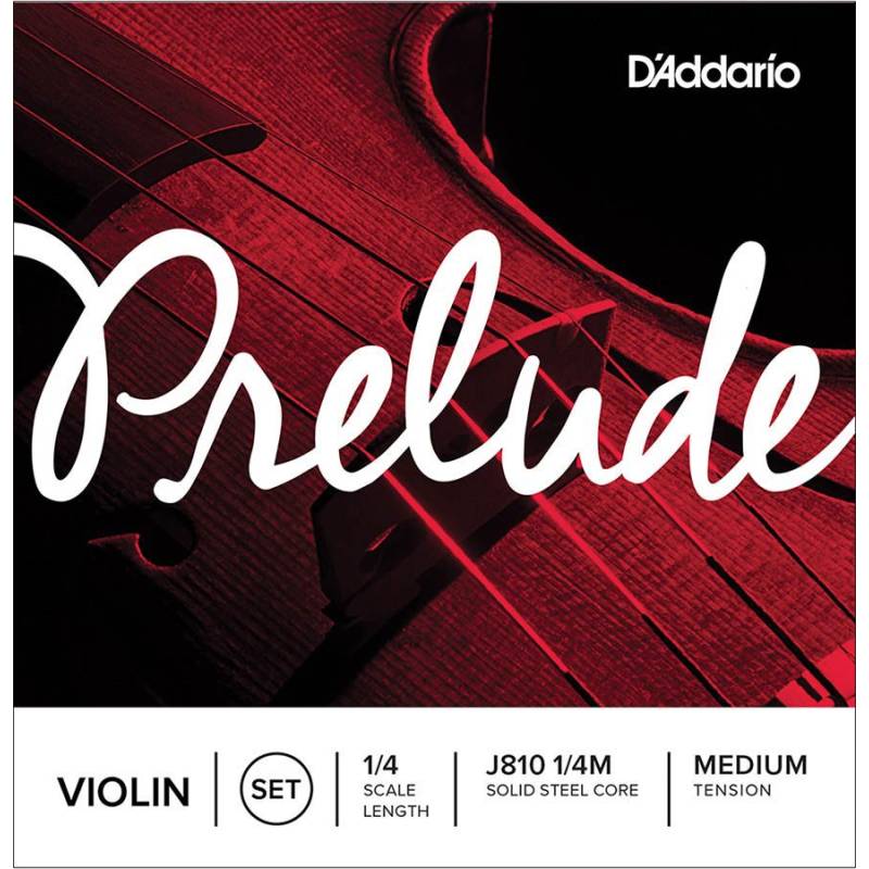 Struny na housle 1/4 D'Addario Prelude J810-14M - 1