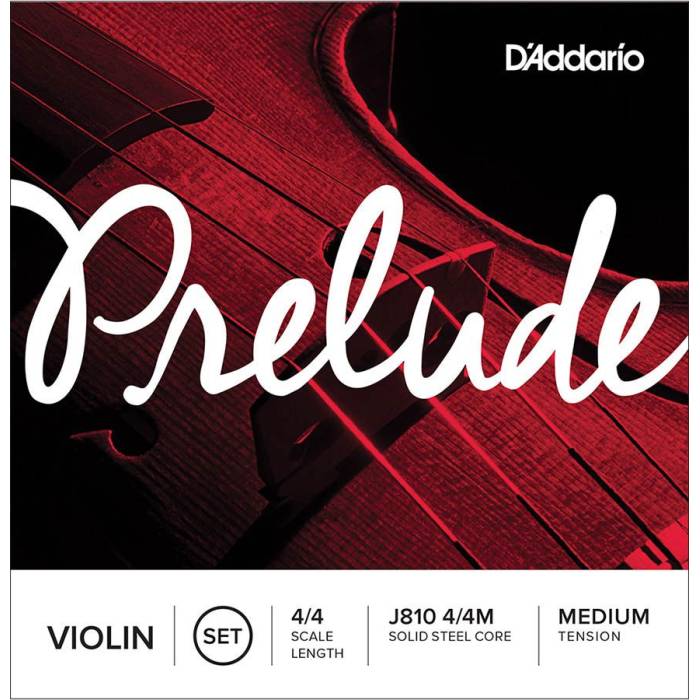 Struny na housle: D'Addario Prelude J810-44M Struny na housle 4/4 Struny na housle 4/4 D'Addario Prelude J810-44M