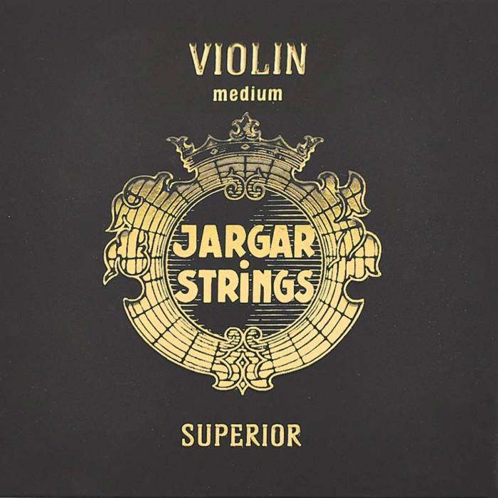 Struny na housle: Jargar Superior JVI-SETSP-M Struny na housle 4/4 sada Struny na housle 4/4 sada Jargar Superior JVI-SETSP-M