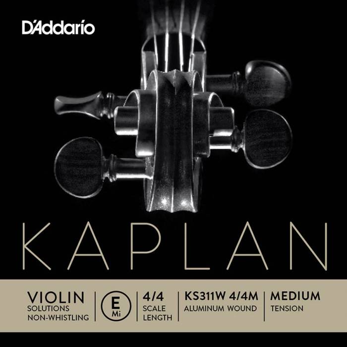 Struny na housle: D'Addario Kaplan KS311W-44M Struna na housle E Struna na housle E D'Addario Kaplan KS311W-44M