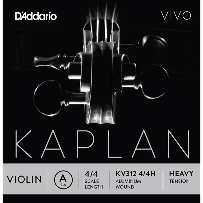 Struny na housle: D'Addario Kaplan Vivo KV312-44H Struna na housle A 4/4 Struna na housle A 4/4 D'Addario Kaplan Vivo KV312-44H
