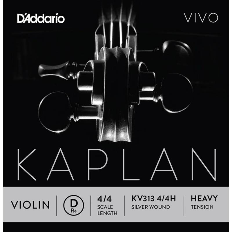 Struna na housle D 4/4 D'Addario Kaplan Vivo KV313-44H - 1