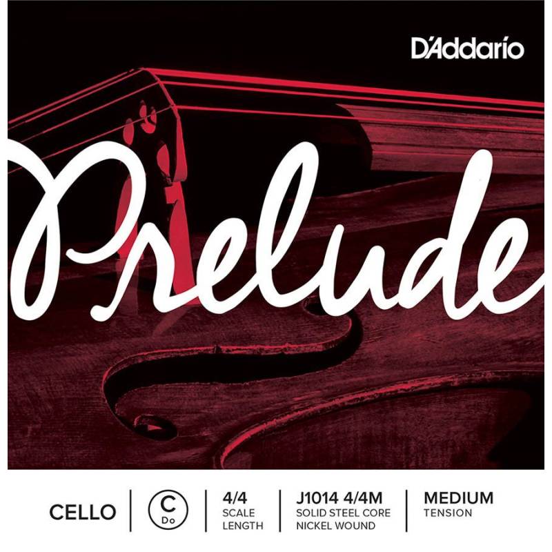 Struna na violoncello C 4/4 D'Addario Prelude J1014-44M - 1