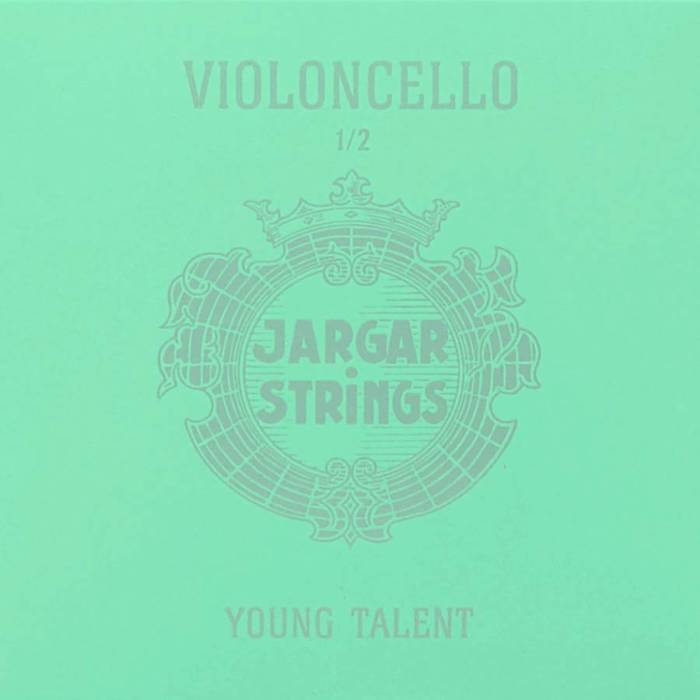 Struny na violoncella: Jargar Young Talent JCE-SET-12 Struny na violoncello 1/2 sada Struny na violoncello 1/2 sada Jargar Young Talent JCE-SET-12