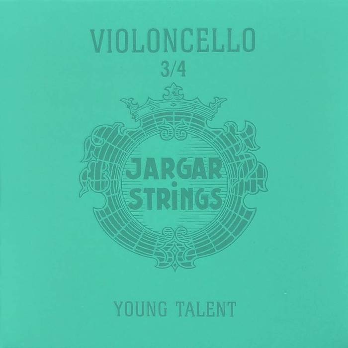 Struny na violoncella: Jargar Young Talent JCE-SET-34 Struny na violoncello sada 3/4 Struny na violoncello sada 3/4 Jargar Young Talent JCE-SET-34