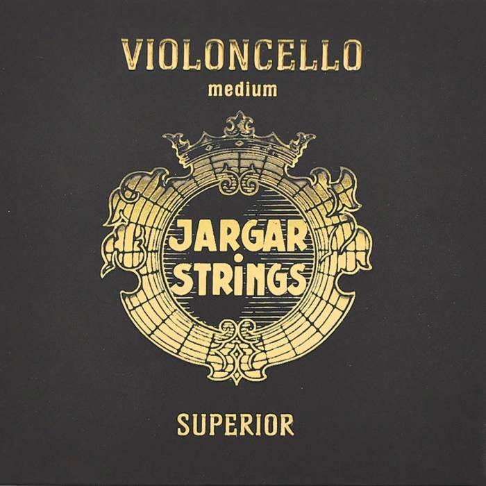 Struny na violoncella: Jargar Superior JCE-SETSP-M Struny na violoncello 4/4 sada Struny na violoncello 4/4 sada Jargar Superior JCE-SETSP-M
