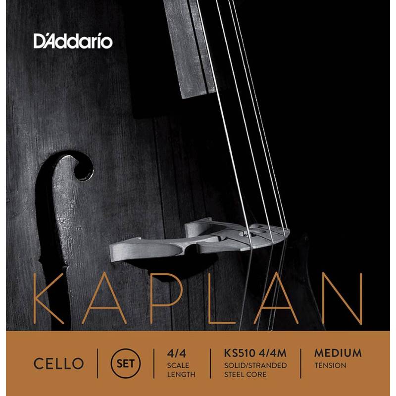Struny na violoncello 4/6 D'Addario Kaplan KS510-44M - 1