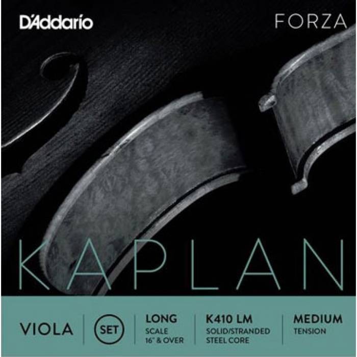Struny na violy: D'Addario Kaplan Forza KL410 Struny na violu sada Struny na violu sada D'Addario Kaplan Forza KL410