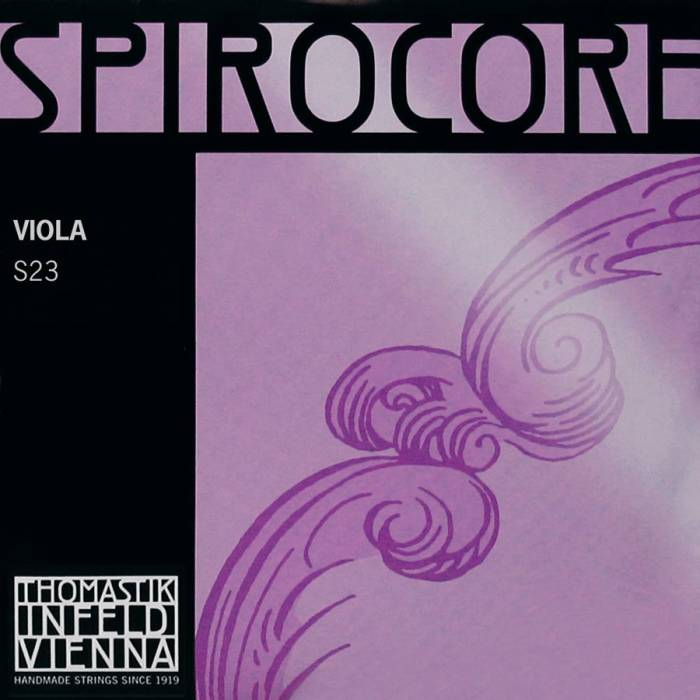 Struny na violy: Thomastik Spirocore TH-S-23 Struny na violu sada Struny na violu sada Thomastik Spirocore TH-S-23