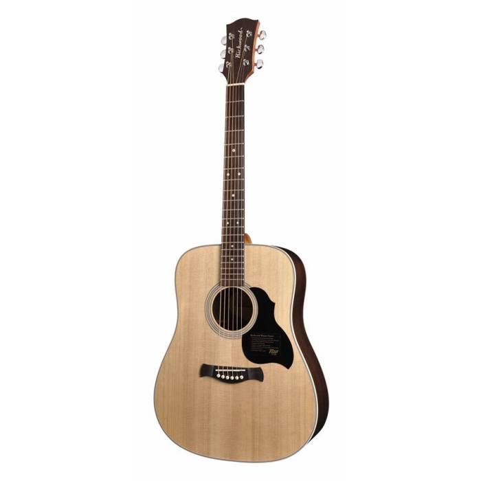 Akustické kytary: Richwood Master D-60 Akustická kytara dreadnought Akustická kytara dreadnought Richwood Master D-60