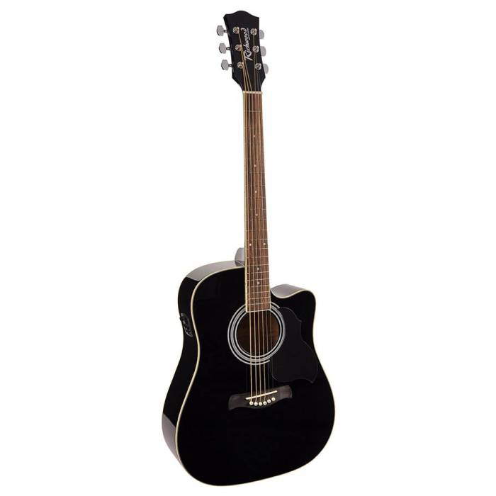 Elektroakustická kytara dreadnought Richwood Artist RD-12-CEBK