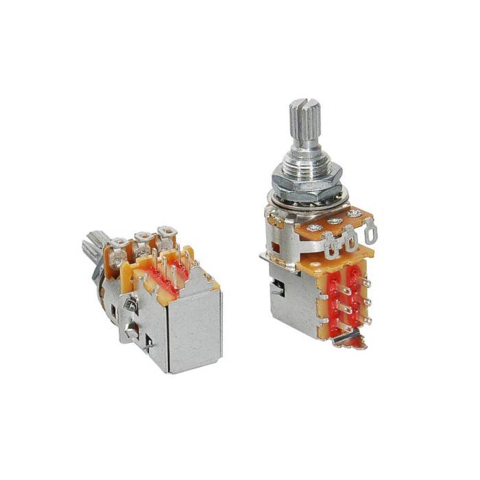 Push-pull 250K lineární potenciometr Alpha ALPP250-B51