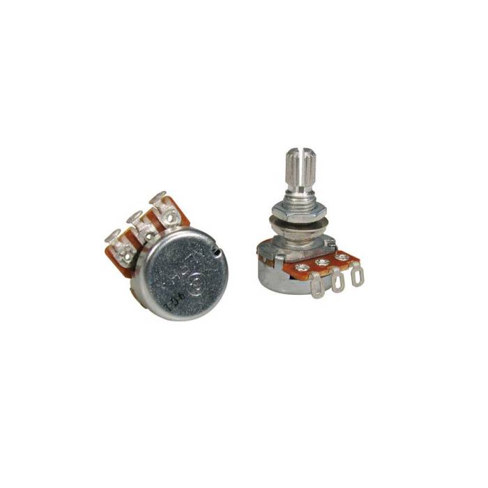 Malý 500K audio potenciometr Alpha ALPS500-A48