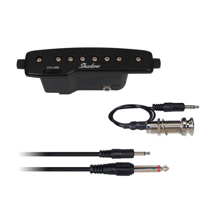 Elektro-magnetické snímače: Shadow SH-145-B Aktivní snímač humbucker na akustickou kytaru Aktivní snímač humbucker na akustickou kytaru Shadow SH-145-B