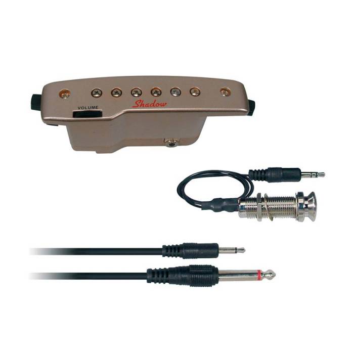 Elektro-magnetické snímače: Shadow SH-145-G Aktivní snímač humbucker na akustickou kytaru Aktivní snímač humbucker na akustickou kytaru Shadow SH-145-G