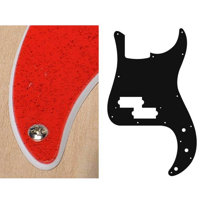 Pickguardy: Boston PB-215-SRD Pickguard Puncher bass Pickguard Puncher bass Boston PB-215-SRD