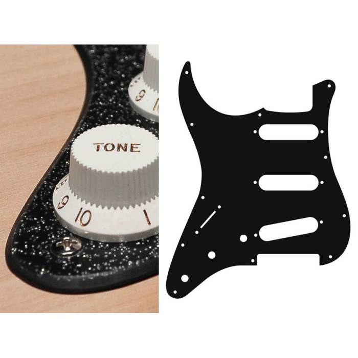 Pickguard Stallion SSS Boston SL-213-SBK