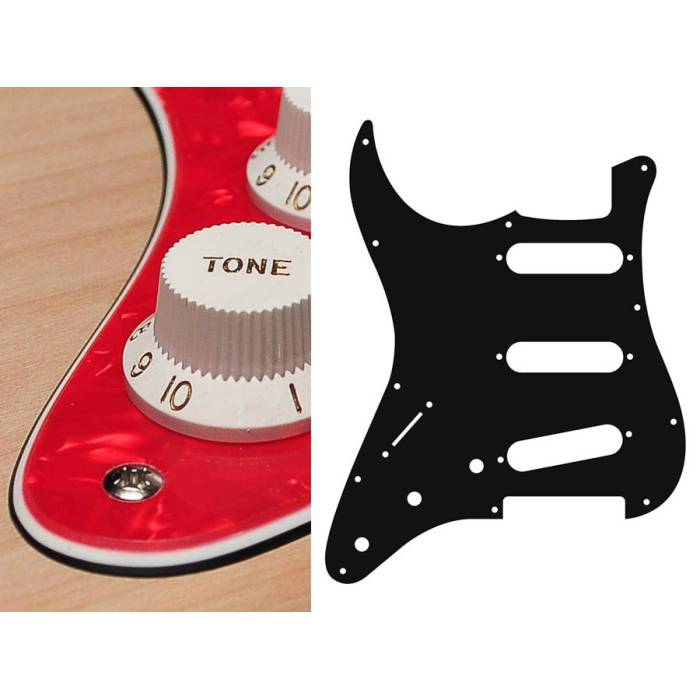 Pickguardy: Boston SL-313-PR Pickguard Stallion SSS Pickguard Stallion SSS Boston SL-313-PR