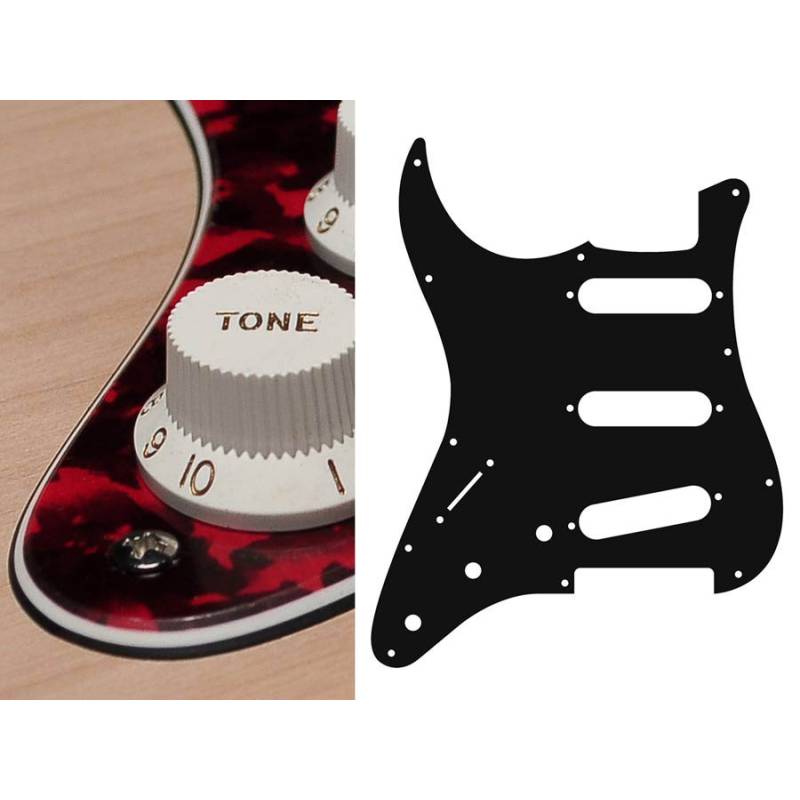 Pickguard Stallion SSS Boston SL-313-RR - 1