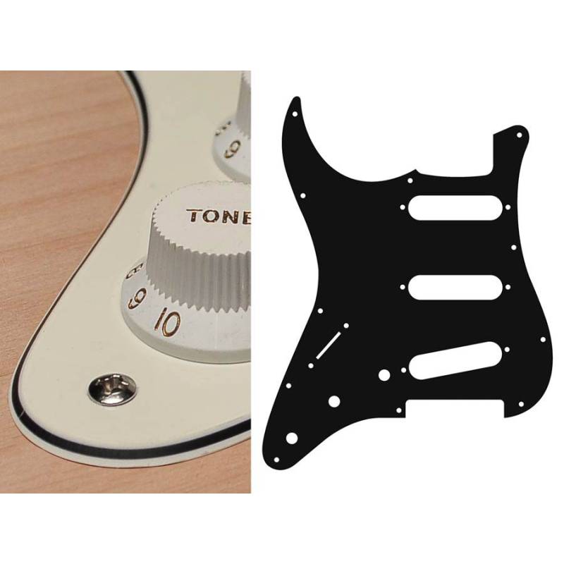 Pickguard Stallion SSS Boston SL-313-VW - 1