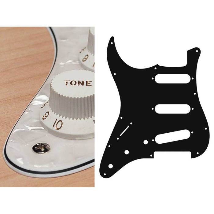 Pickguardy: Boston SL-413-PW Pickguard Stallion SSS Pickguard Stallion SSS Boston SL-413-PW
