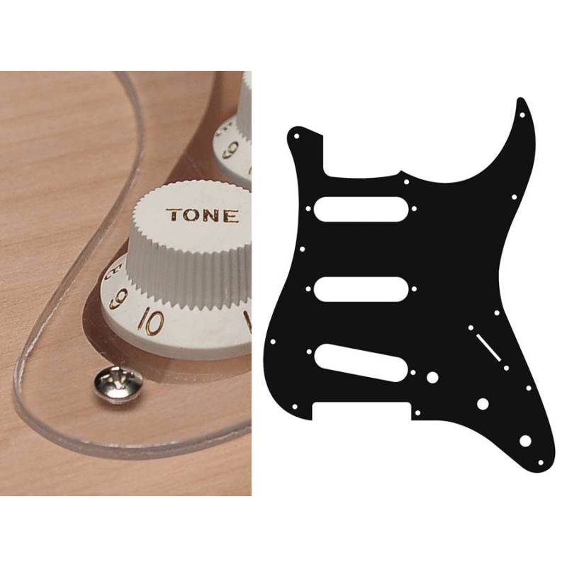 Pickguard Stallion SSS Boston ST-113-TR - 1