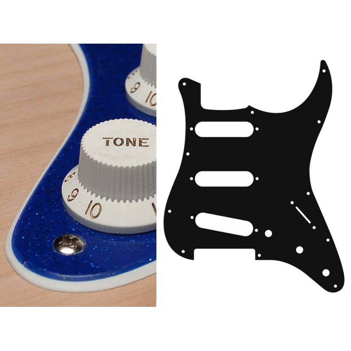 Pickguardy: Boston ST-213-SBU Pickguard Stallion SSS Pickguard Stallion SSS Boston ST-213-SBU