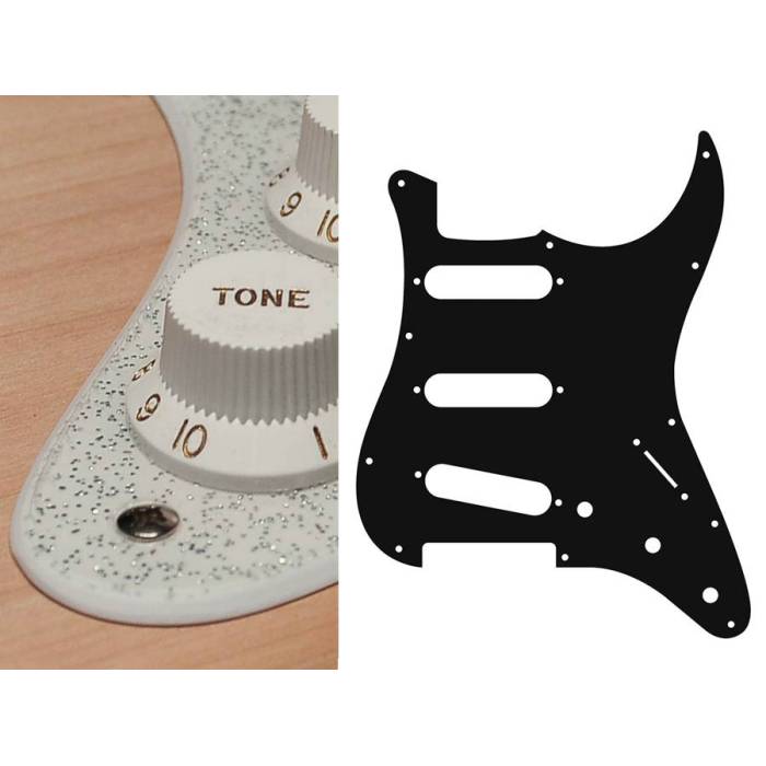 Pickguard Stallion SSS Boston ST-213-SSV