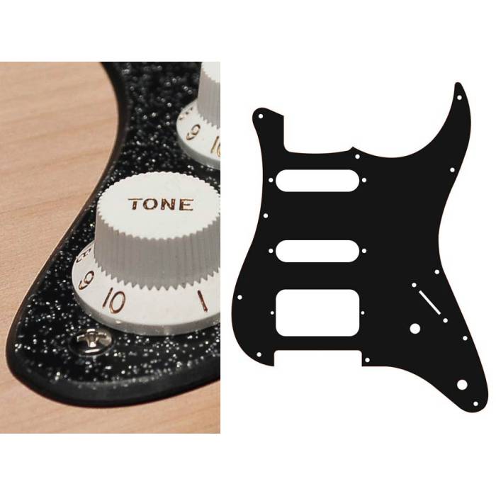 Pickguard Stallion SSH Boston ST-222-SBK