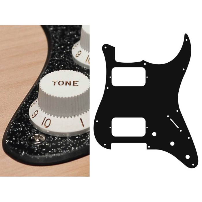 Pickguard Stallion HH Boston ST-233-SBK