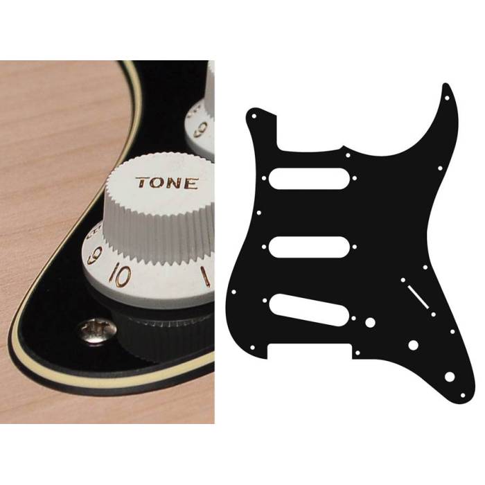 Pickguard Stallion SSS Boston ST-313-BC