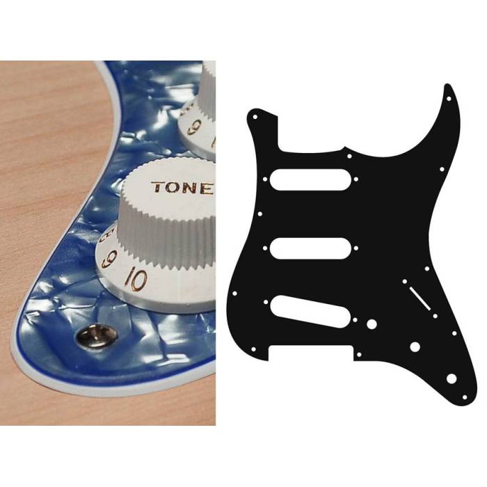 Pickguardy: Boston ST-313-PV Pickguard Stallion SSS Pickguard Stallion SSS Boston ST-313-PV