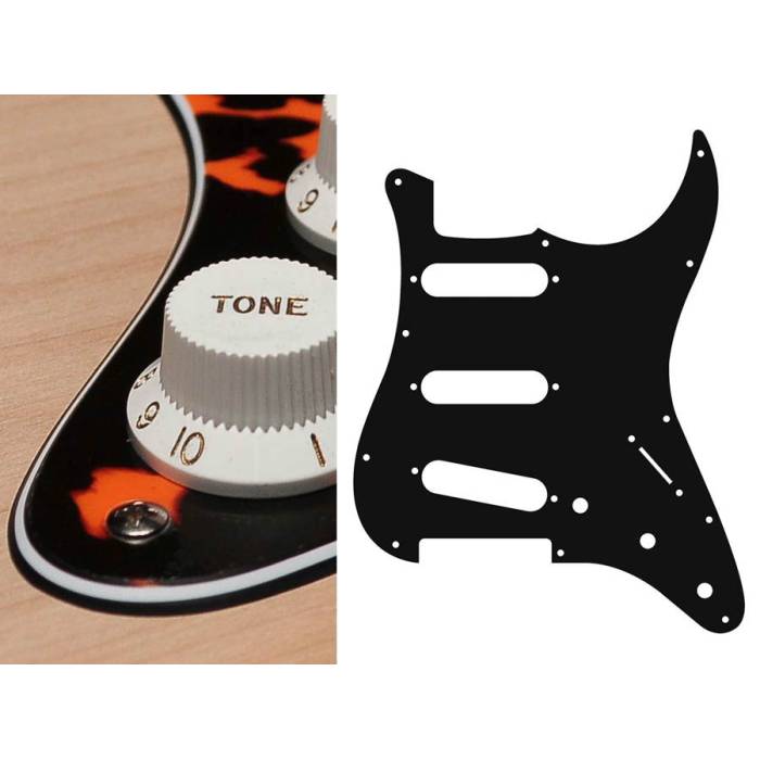 Pickguardy: Boston ST-313-WCO Pickguard Stallion SSS Pickguard Stallion SSS Boston ST-313-WCO