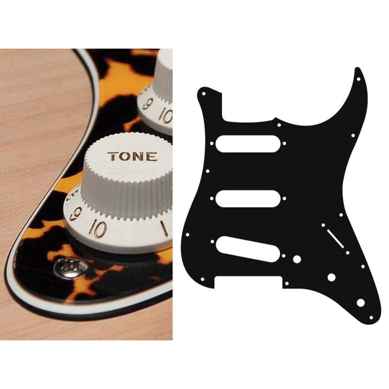 Pickguard Stallion SSS Boston ST-313-WCY - 1