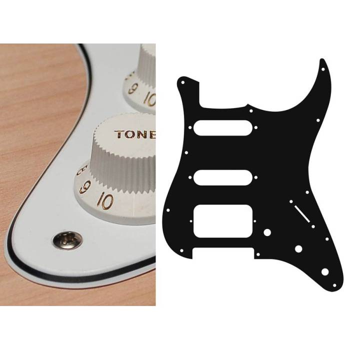 Pickguard Stallion SSH Boston ST-323-W