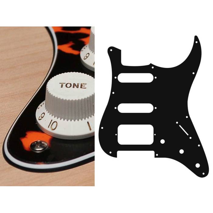 Pickguardy: Boston ST-323-WCO Pickguard Stallion SSH Pickguard Stallion SSH Boston ST-323-WCO