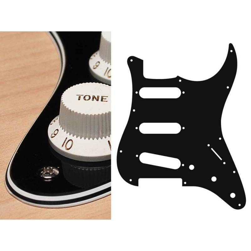 Pickguard Stallion SSS Boston ST-413-B - 1
