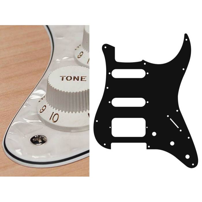 Pickguardy: Boston ST-423-PW Pickguard Stallion SSH Pickguard Stallion SSH Boston ST-423-PW