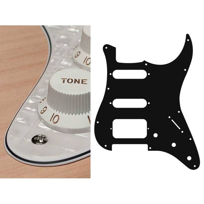 Pickguardy: Boston ST-423-PWW Pickguard Stallion SSH Pickguard Stallion SSH Boston ST-423-PWW