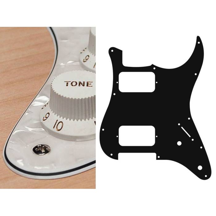 Pickguard Stallion HH Boston ST-432-PW