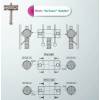 Kobylka na elektrickou kytaru Gotoh Master Relic BS-TC1-AC - 3