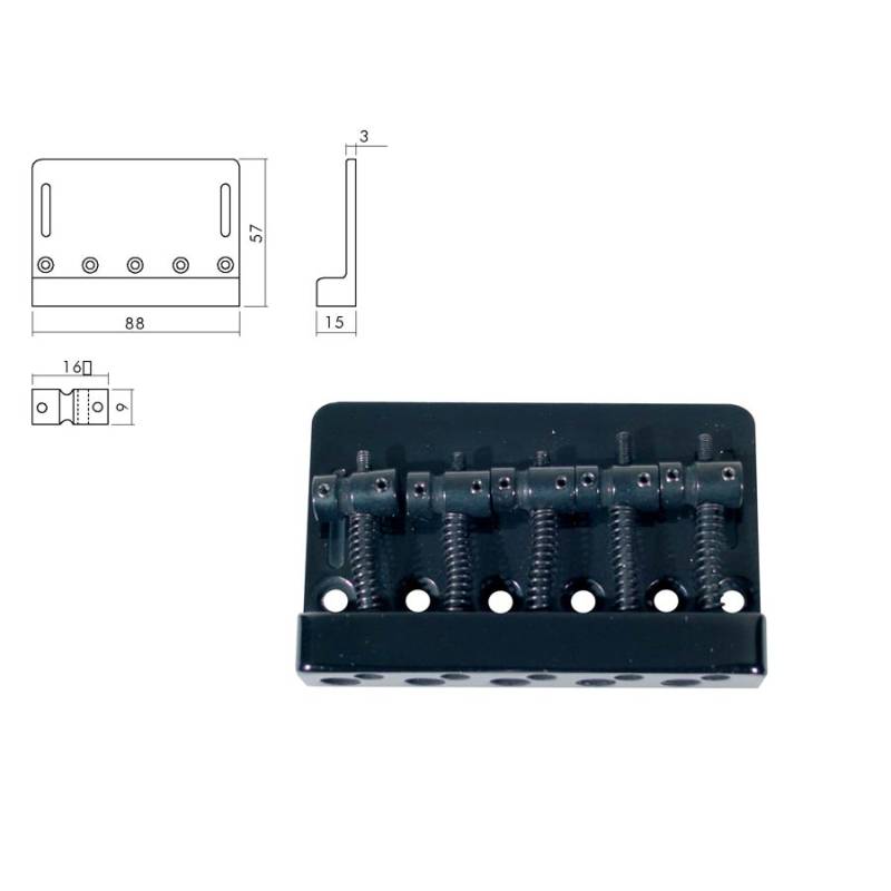 Kobylka a struník Jocker/puncher bass Boston BB-405-B - 1
