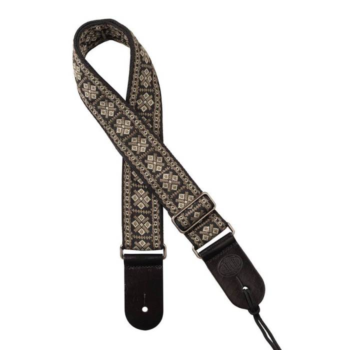 Kytarové popruhy a pásy: Gaucho Traditional GST-181-GY Popruh na kytaru Popruh na kytaru Gaucho Traditional GST-181-GY